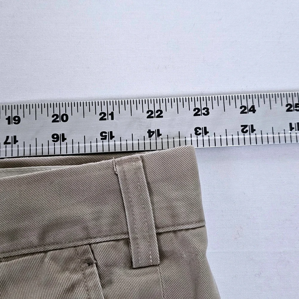 Polo Ralph Lauren Mens Big & Tall Khaki Chino Pants 46x30 Tan Cotton Twill
